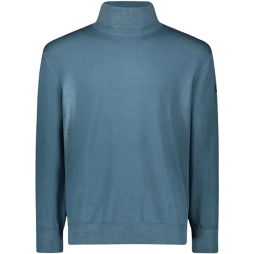 Men's High Neck Wool Sweater , male, Sizes: L, M, XL - PAUL & SHARK - Modalova
