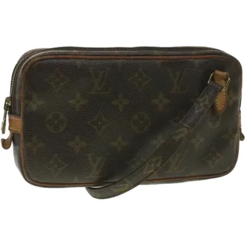 Pre-owned Louis Vuitton Marly Dragonne Canvas Bag , female, Sizes: ONE SIZE - Louis Vuitton Vintage - Modalova