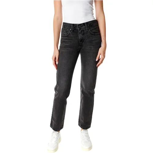 Levi's, Middy Straight Fit Midwaist Jeans , Damen, Größe: W27 L33 - Levis - Modalova