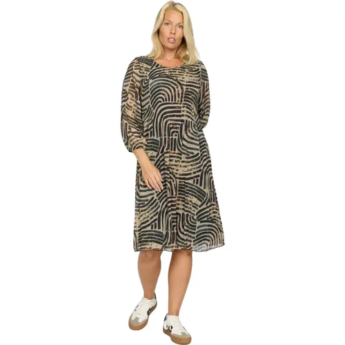 Sand Art Dress Dieppe.Omg24 Style , female, Sizes: XL - 2-Biz - Modalova