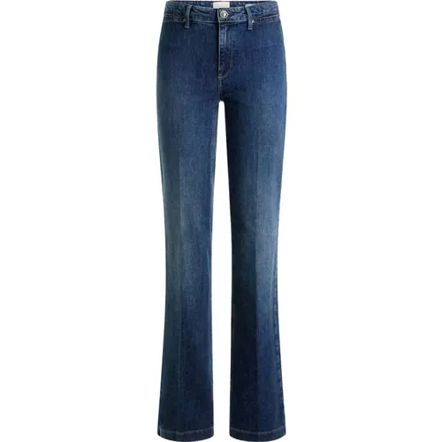 Flared Jeans , Damen, Größe: W25 - Guess - Modalova