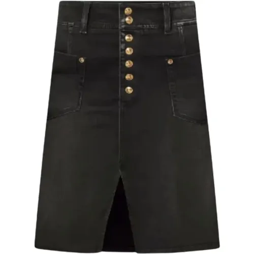 Midi Skirts , female, Sizes: M - Versace Jeans Couture - Modalova