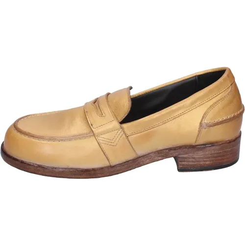 Vintage Leather Loafers for Women , female, Sizes: 4 UK - Moma - Modalova