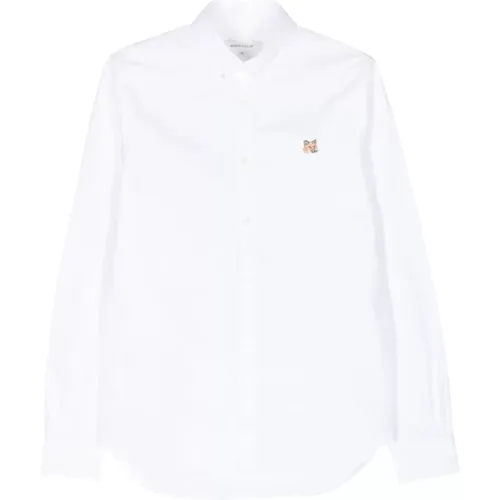 Mens Clothing Shirts Ss24 , male, Sizes: S, M, 2XL, L, XL - Maison Kitsuné - Modalova