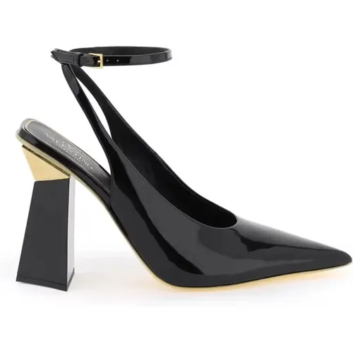 Lackleder Stud Pumps - Valentino Garavani - Modalova