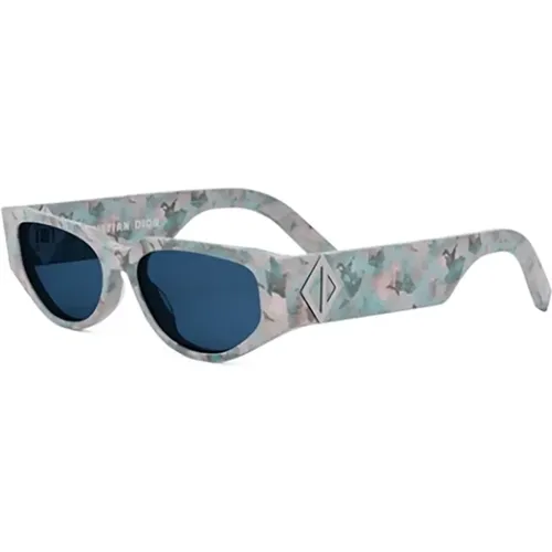 Graue Sonnenbrille Damen Accessoires Ss24 - Dior - Modalova