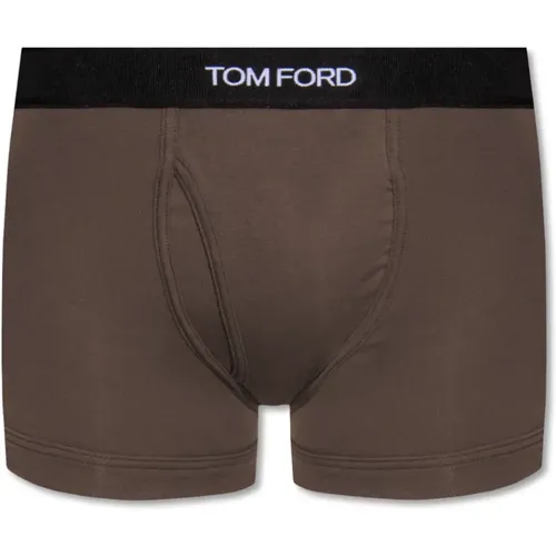 Boxershorts mit Logo , Herren, Größe: 2XL - Tom Ford - Modalova