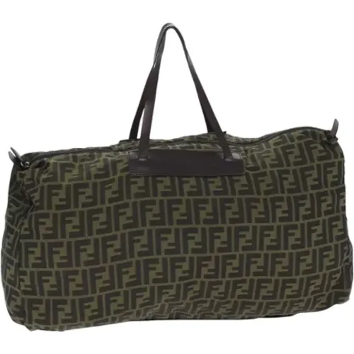 Pre-owned Canvas handbags , female, Sizes: ONE SIZE - Fendi Vintage - Modalova