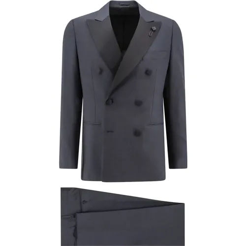 Men's Clothing Suits Ss24 , male, Sizes: XL, L - Lardini - Modalova