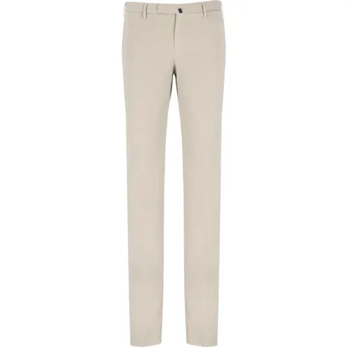Cotton Slim Fit Trousers , male, Sizes: XL, 2XL, L - Incotex - Modalova