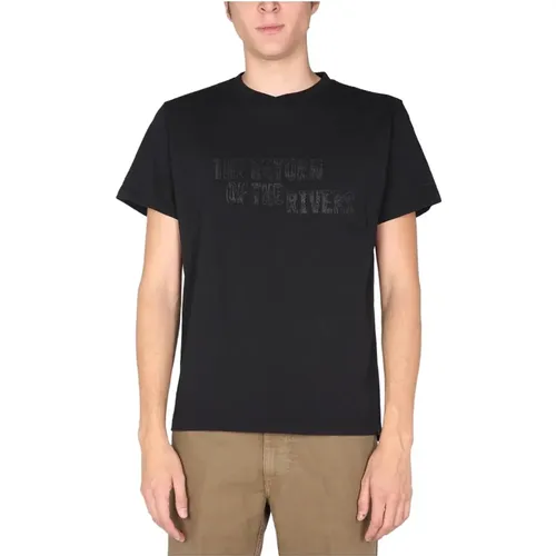 T-Shirt , Herren, Größe: S - Engineered Garments - Modalova
