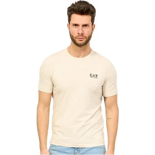 T-Shirts , male, Sizes: L, 2XL, M, XL, S - Emporio Armani EA7 - Modalova