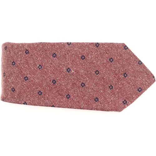 Luxury Cashmere Tie for the Modern Gentleman , male, Sizes: ONE SIZE - Kiton - Modalova