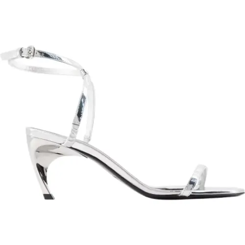 Leather heels , female, Sizes: 8 UK - alexander mcqueen - Modalova
