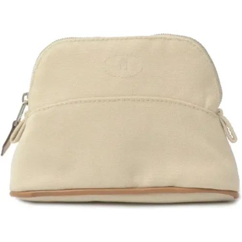 Pre-owned Canvas pouches , female, Sizes: ONE SIZE - Hermès Vintage - Modalova