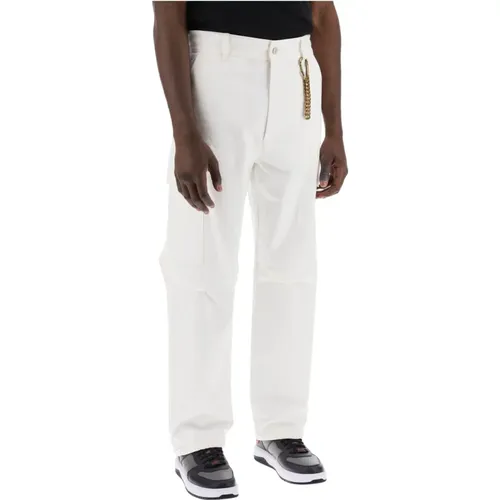 Laurent saint laurent cargo pants , male, Sizes: L, M - Darkpark - Modalova