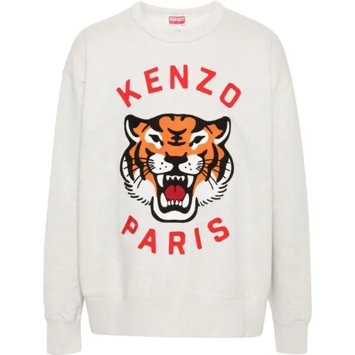 Sweaters Grey , female, Sizes: L, M, XS, S - Kenzo - Modalova