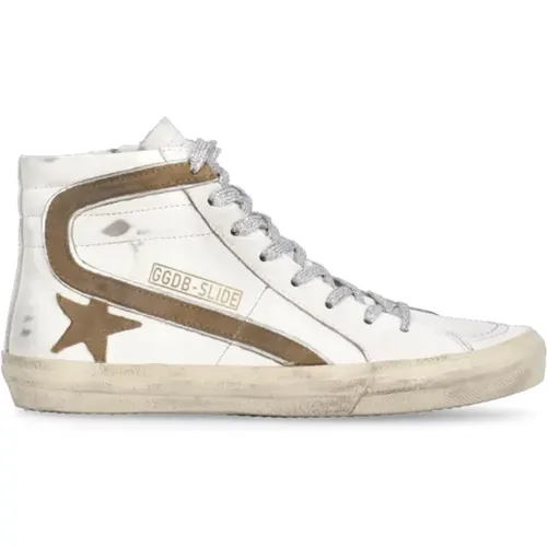 Weiße Leder High-Top Sneakers - Golden Goose - Modalova