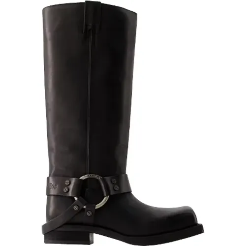 Leather boots , female, Sizes: 3 UK, 7 UK, 2 UK - Acne Studios - Modalova