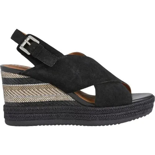 Flat Sandals for Women , female, Sizes: 4 UK, 3 UK - Geox - Modalova