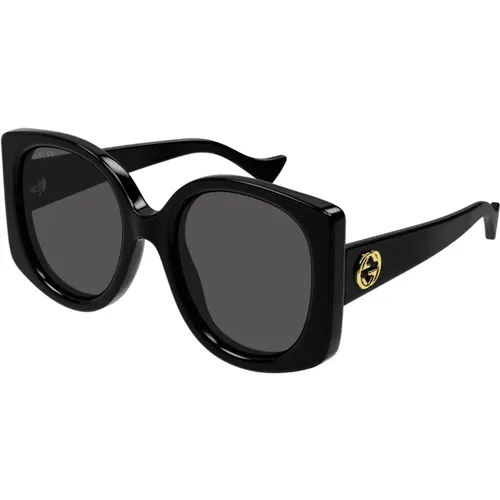Trendy Sunglasses - Urban Style , unisex, Sizes: 53 MM - Gucci - Modalova