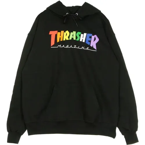 Rainbow Mag Hoodie Mens , unisex, Sizes: S, L, M, XL - Thrasher - Modalova