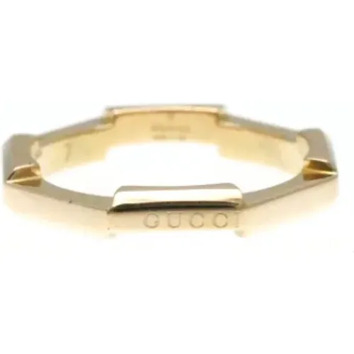 Pre-owned Rose Gold rings , female, Sizes: ONE SIZE - Gucci Vintage - Modalova