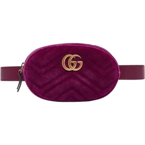 Pre-owned Velvet gucci-bags , female, Sizes: ONE SIZE - Gucci Vintage - Modalova