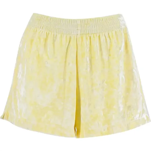 Chenille Embroidered Shorts , female, Sizes: S, L, M - MC2 Saint Barth - Modalova