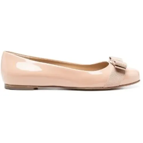 Varina Flat Shoes , female, Sizes: 4 1/2 UK, 2 UK, 3 UK, 5 UK - Salvatore Ferragamo - Modalova