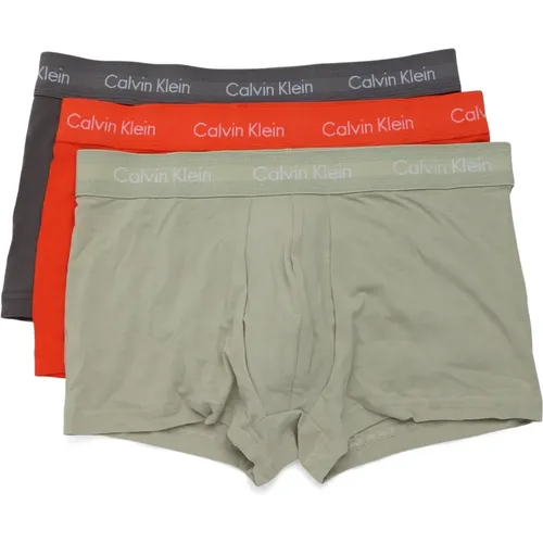 Er-Pack Cotton Stretch Boxer Briefs , Herren, Größe: XL - Calvin Klein - Modalova