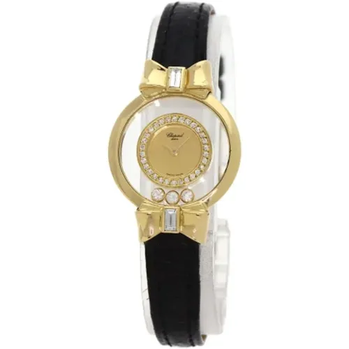 Pre-owned Gold watches , female, Sizes: ONE SIZE - Chopard Pre-owned - Modalova