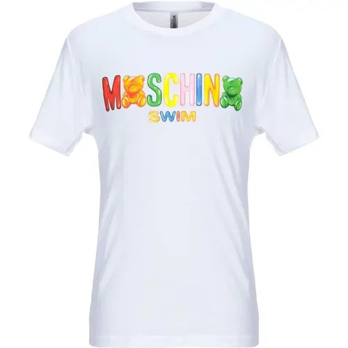 Gummy Logo T-Shirt Moschino - Moschino - Modalova