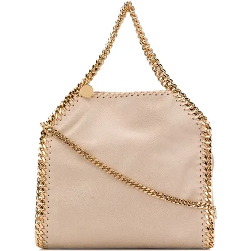 Faux-Leather Mini Falabella Tote Bag , female, Sizes: ONE SIZE - Stella Mccartney - Modalova