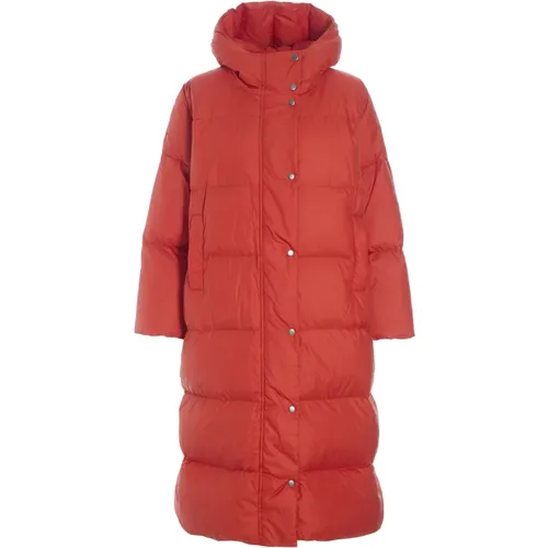 Feather Down Oversize Coat Lava , female, Sizes: S, L, M - Bitte Kai Rand - Modalova