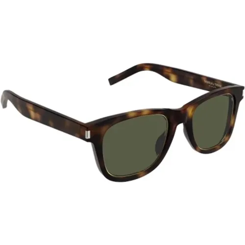 Rectangular Acetate Sunglasses , unisex, Sizes: 50 MM - Saint Laurent - Modalova