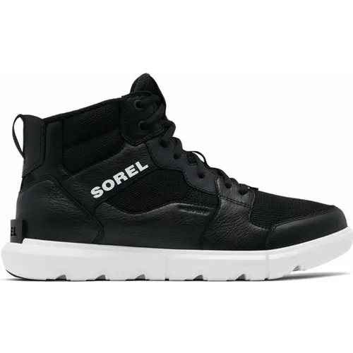 Explorer sneaker mid wp booties , male, Sizes: 11 UK, 9 UK, 10 UK, 8 UK - Sorel - Modalova
