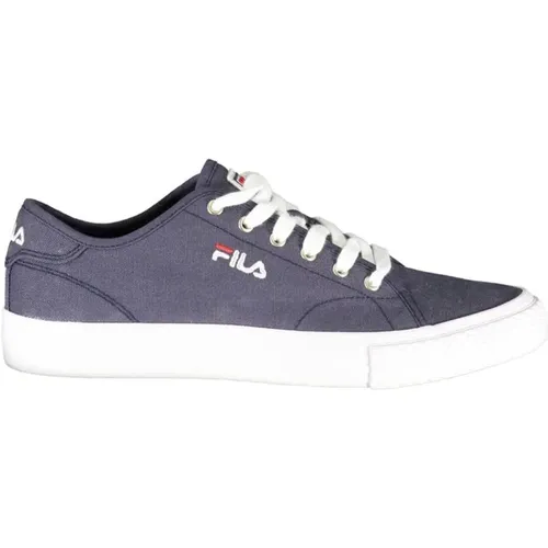 Klassische Sportschuhe mit kontrastierenden Details , Herren, Größe: 41 EU - Fila - Modalova