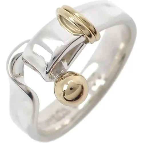 Pre-owned Yellow Gold rings , female, Sizes: ONE SIZE - Tiffany & Co. Pre-owned - Modalova