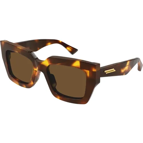 Sunglasses , female, Sizes: 52 MM - Bottega Veneta - Modalova