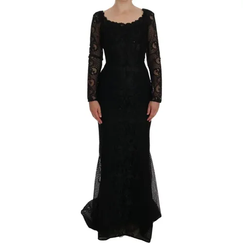 Floral Sheath Dress , female, Sizes: 2XS - Dolce & Gabbana - Modalova