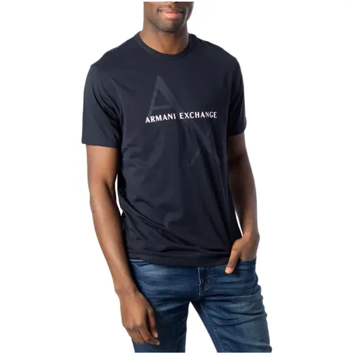 T-Shirts , male, Sizes: M - Armani Exchange - Modalova
