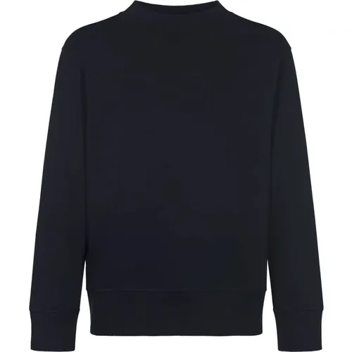 Schwarzer Crew Neck Pullover , Herren, Größe: S - Études - Modalova