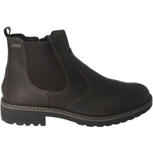 Brauner Gore-Tex Herrenstiefel - IGI&Co - Modalova