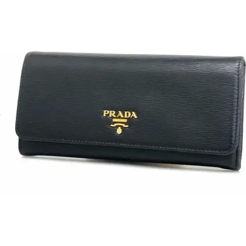 Pre-owned Leather wallets , female, Sizes: ONE SIZE - Prada Vintage - Modalova