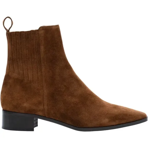 Chelsea Boot in Cognac Wildleder , Damen, Größe: 36 EU - PARALLELE - Modalova