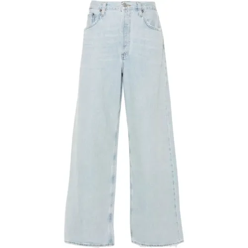 Zerissene Denim-Jeans , Damen, Größe: W29 - Agolde - Modalova