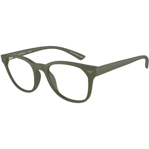 Frame Sunglasses Ea3240U Model , unisex, Sizes: 52 MM - Emporio Armani - Modalova