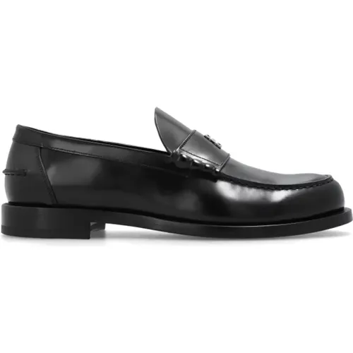 Lederloafer mit Logo , Herren, Größe: 41 EU - Givenchy - Modalova