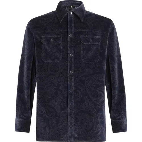 Floral Paisley Shirt , male, Sizes: L, S, XL - ETRO - Modalova